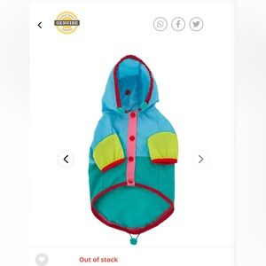 Top paw raincoat